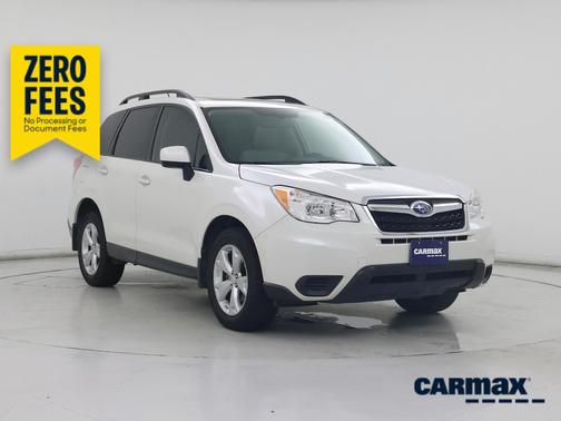 White 2015 Subaru Forester 2.5I Premium
