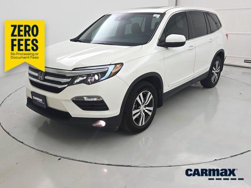 White 2017 Honda Pilot EX-L