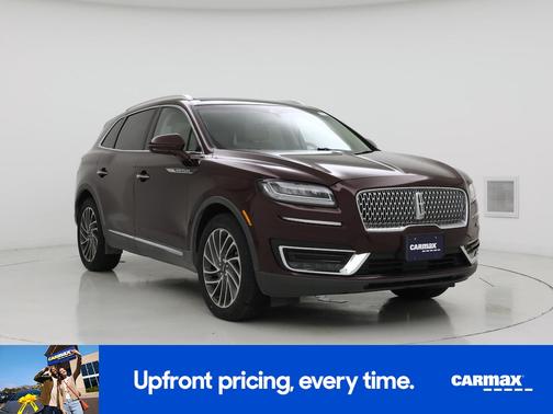 Burgundy 2019 Lincoln Nautilus Reserve