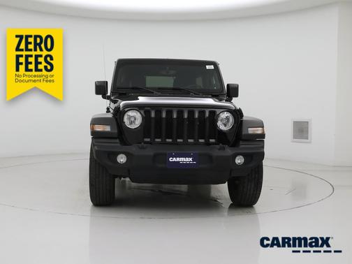 Black 2021 Jeep Wrangler Unlimited Sport