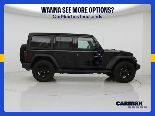 Black 2021 Jeep Wrangler Unlimited Sport