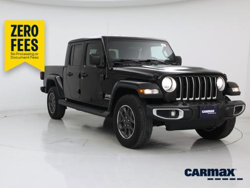 Black 2021 Jeep Gladiator Overland