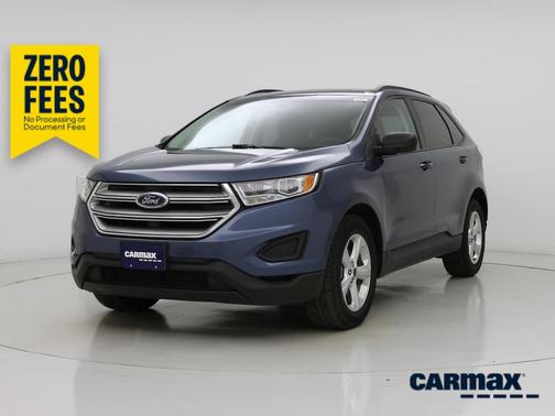 Blue 2018 Ford Edge SE