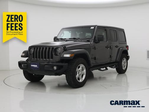 Gray 2021 Jeep Wrangler Unlimited Freedom