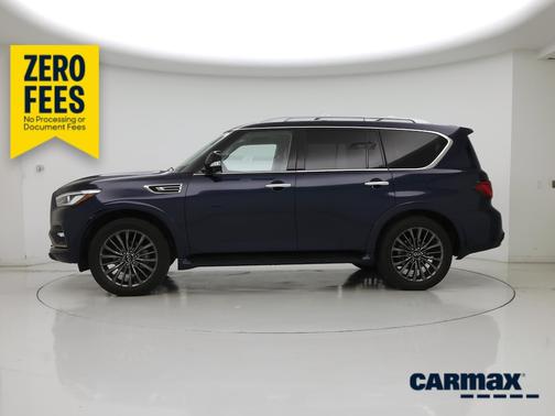 Blue 2023 INFINITI QX80 Premium Select