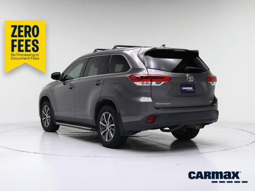 Gray 2019 Toyota Highlander XLE