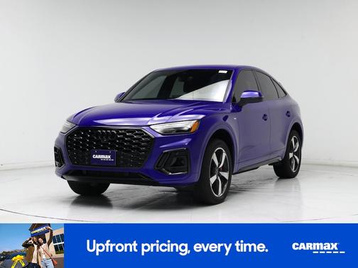 Blue 2024 Audi Q5 Sportback S-Line Premium Plus