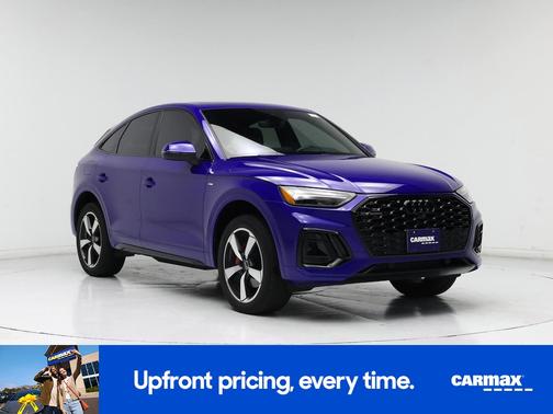 Blue 2024 Audi Q5 Sportback S-Line Premium Plus