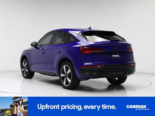 Blue 2024 Audi Q5 Sportback S-Line Premium Plus