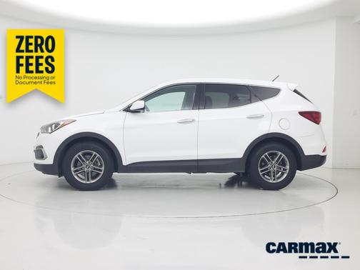 White 2018 Hyundai Santa Fe Sport