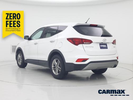 White 2018 Hyundai Santa Fe Sport