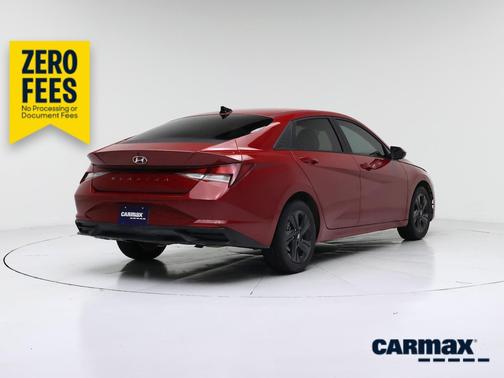 Red 2022 Hyundai ELANTRA SEL