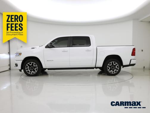 White 2025 RAM 1500 Laramie
