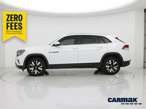 White 2021 Volkswagen Atlas Cross Sport SE