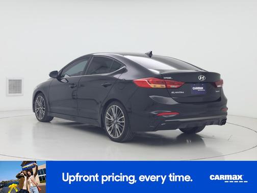Black 2018 Hyundai ELANTRA Sport