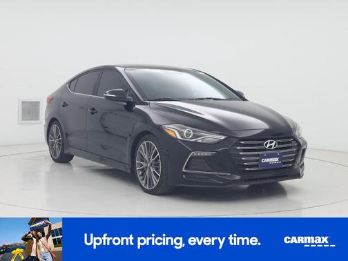 Black 2018 Hyundai ELANTRA Sport
