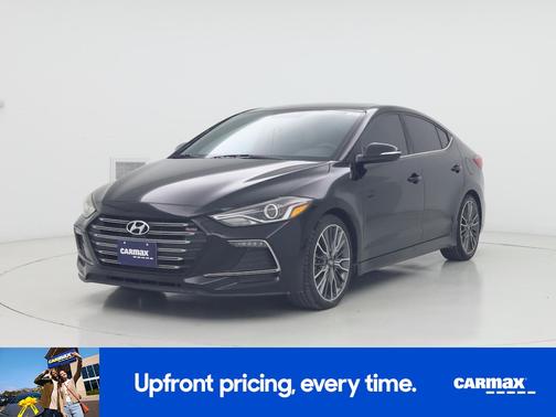 Black 2018 Hyundai ELANTRA Sport