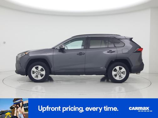 Gray 2021 Toyota RAV4 Hybrid XLE