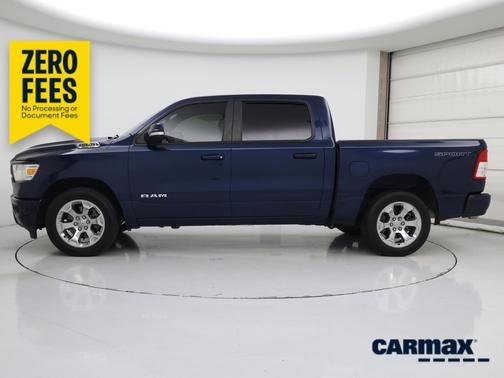 Blue 2020 RAM 1500 Lonestar