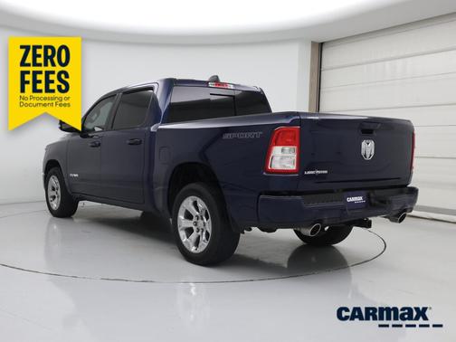 Blue 2020 RAM 1500 Lonestar