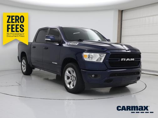 Blue 2020 RAM 1500 Lonestar