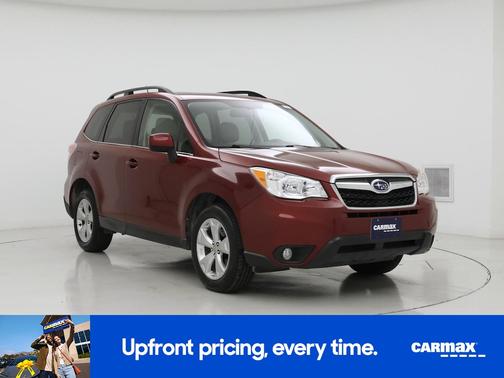 Red 2015 Subaru Forester 2.5I Limited