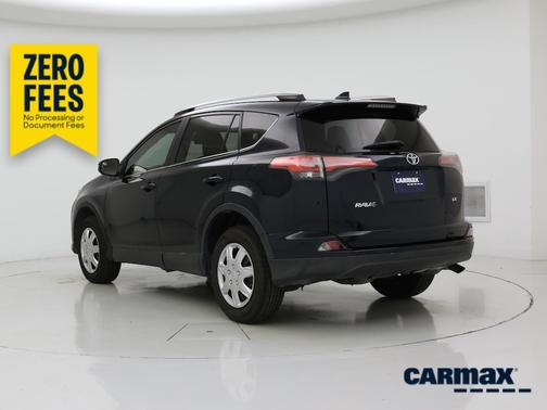 Blue 2018 Toyota RAV4 LE