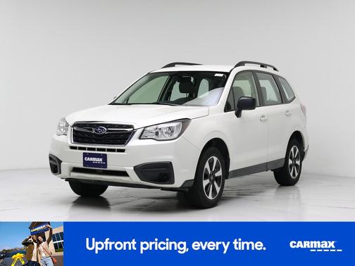 White 2018 Subaru Forester 2.5I