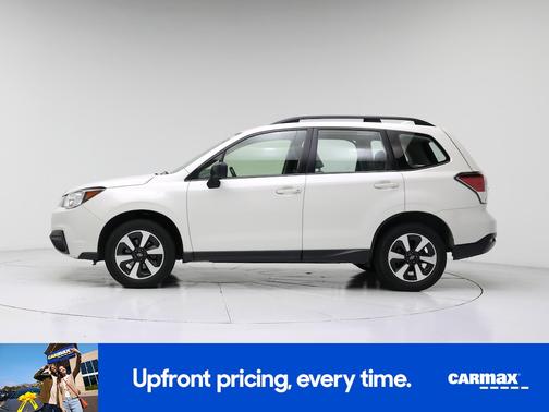 White 2018 Subaru Forester 2.5I