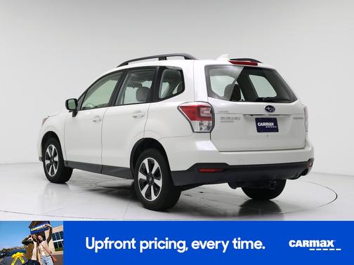White 2018 Subaru Forester 2.5I
