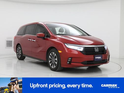 Red 2022 Honda Odyssey EX-L
