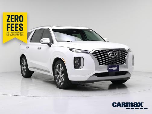 White 2021 Hyundai PALISADE Limited