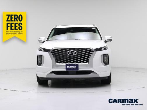 White 2021 Hyundai PALISADE Limited