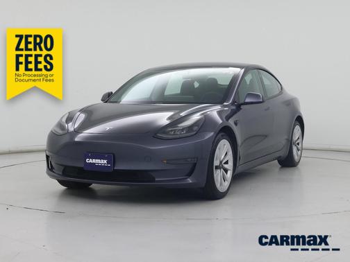 Gray 2021 Tesla Model 3 Standard Range Plus