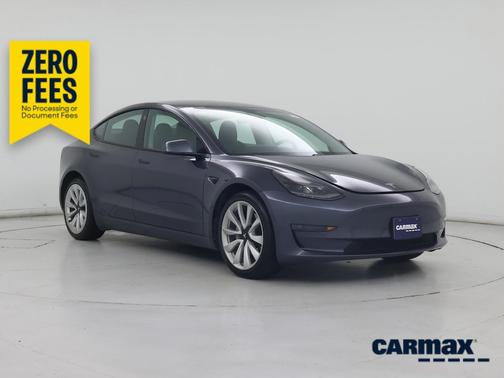 Gray 2021 Tesla Model 3 Standard Range Plus