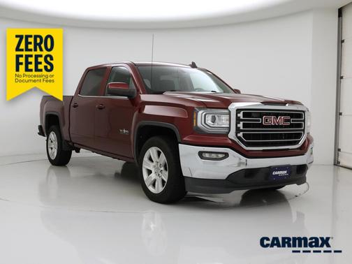 Red 2017 GMC Sierra 1500 SLE