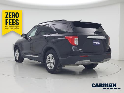 Black 2022 Ford Explorer XLT