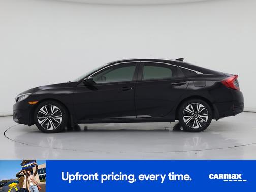Black 2017 Honda Civic EX-T