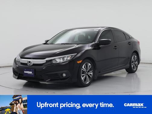 Black 2017 Honda Civic EX-T