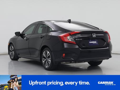 Black 2017 Honda Civic EX-T