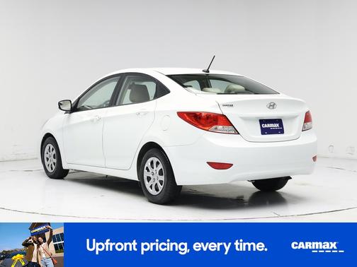 White 2014 Hyundai Accent GLS