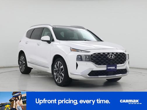 White 2023 Hyundai SANTA FE Calligraphy