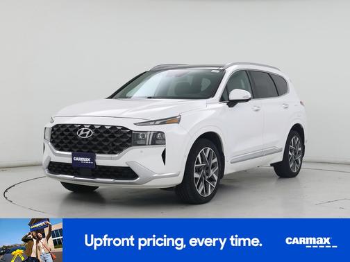 White 2023 Hyundai SANTA FE Calligraphy