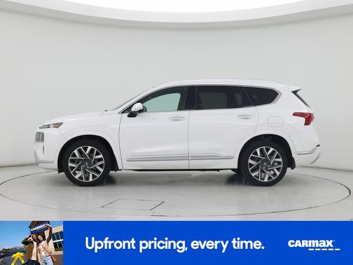 White 2023 Hyundai SANTA FE Calligraphy