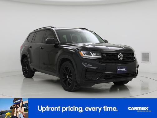 Black 2022 Volkswagen Atlas SEL R-Line