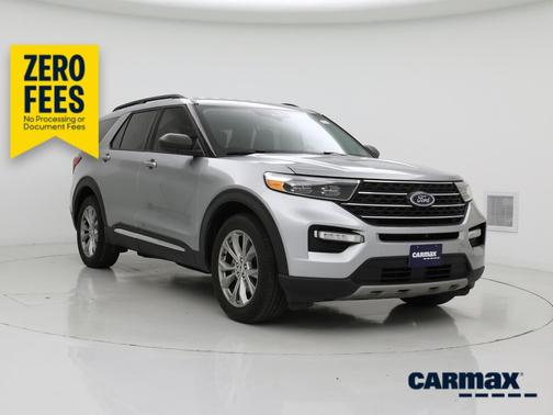Silver 2023 Ford Explorer XLT