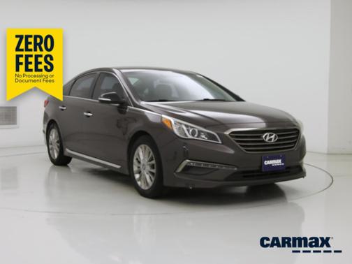Gray 2015 Hyundai SONATA Limited
