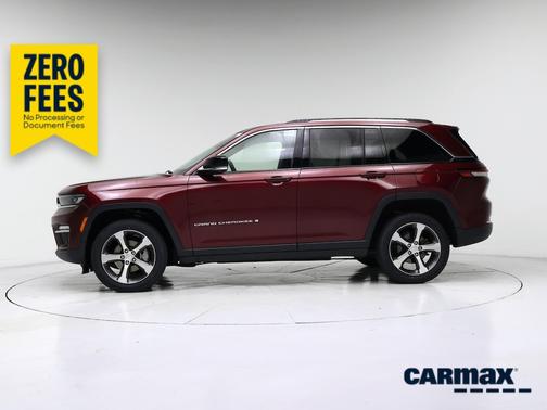 Burgundy 2023 Jeep Grand Cherokee Limited