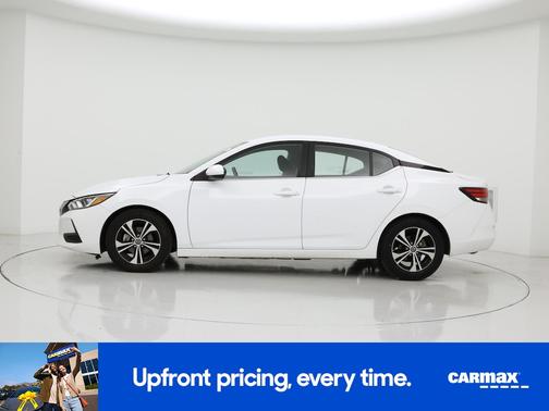 White 2023 Nissan Sentra SV