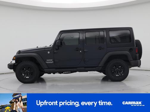 Gray 2017 Jeep Wrangler Unlimited Sport